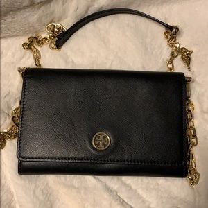 Tory Burch bag wallet on a chain